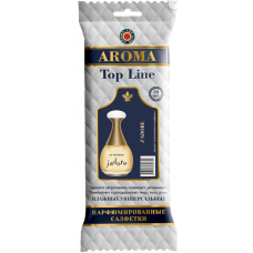 Салфетки влажные парфюмированные AROMA Top Line